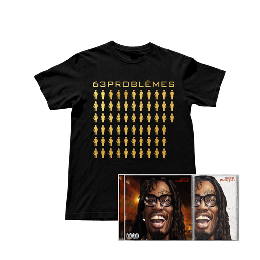 Pack 2 CD « 63 PROBLÈMES » + T-shirt Gold