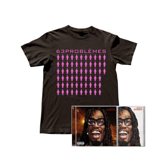 Pack 2 CD « 63 PROBLÈMES » + T-shirt Rose